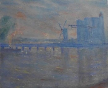 #253 Ezelpoort 50x60cm Hollingsworth Paul