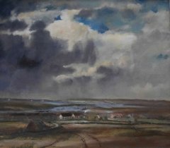 #143 Brancaster Norfolk after Seago 65x76cm Hollingsworth Paul