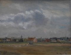 #150 Cley, Norfolk after Seago 36x46cm Hollingsworth Paul