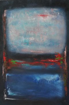 #267 Window on the World after-Rothko 76x51cm Hollingsworth Paul