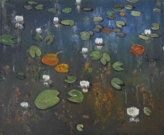 B93 Lillii after Levitan 50x60cm Hollingsworth Paul